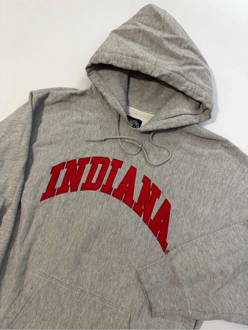 VTG Steve & Barry’s Indiana IU Hoosiers Sweatshirt Mens XL Gray Y2K College